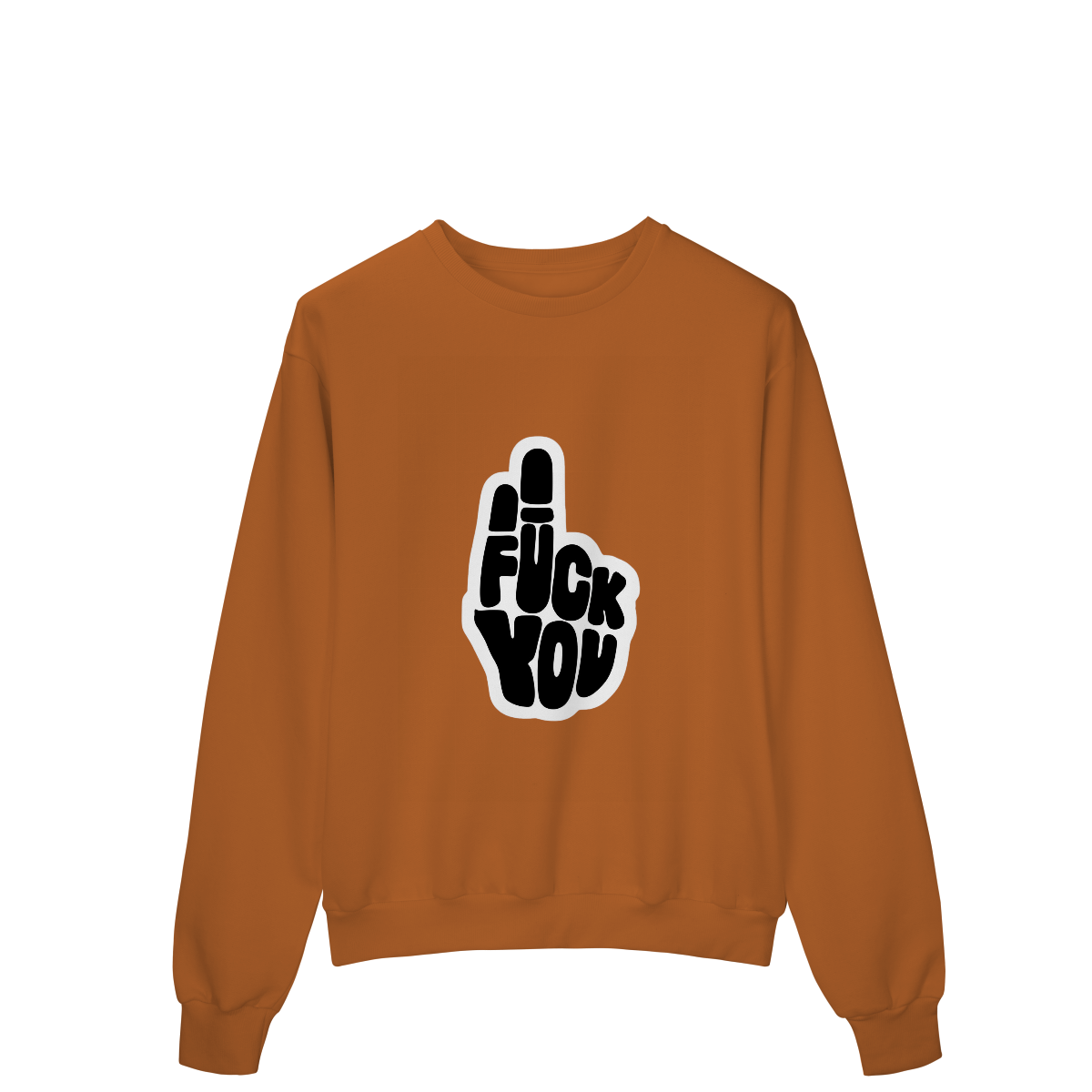 Moletom Quality Fechado Fuck You