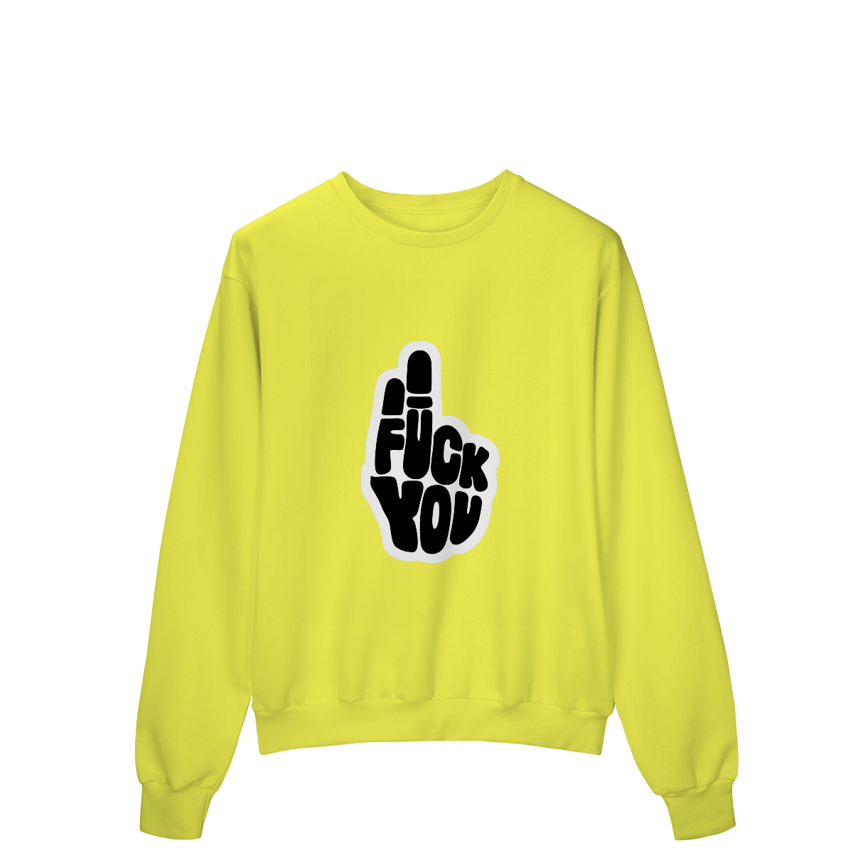 Moletom Quality Fechado Fuck You