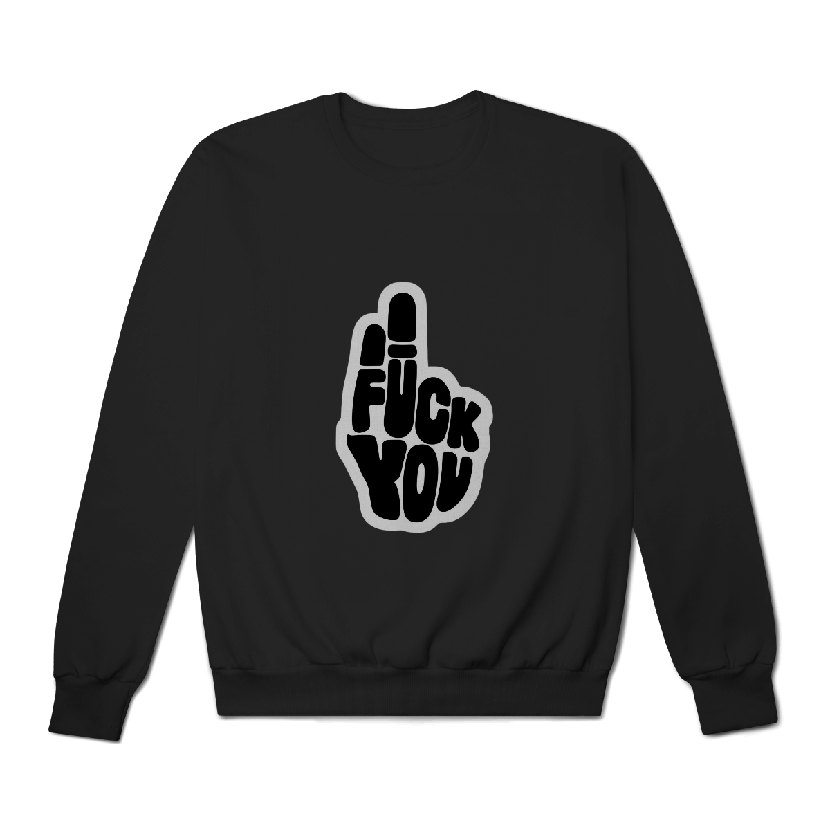 Moletom Quality Fechado Fuck You