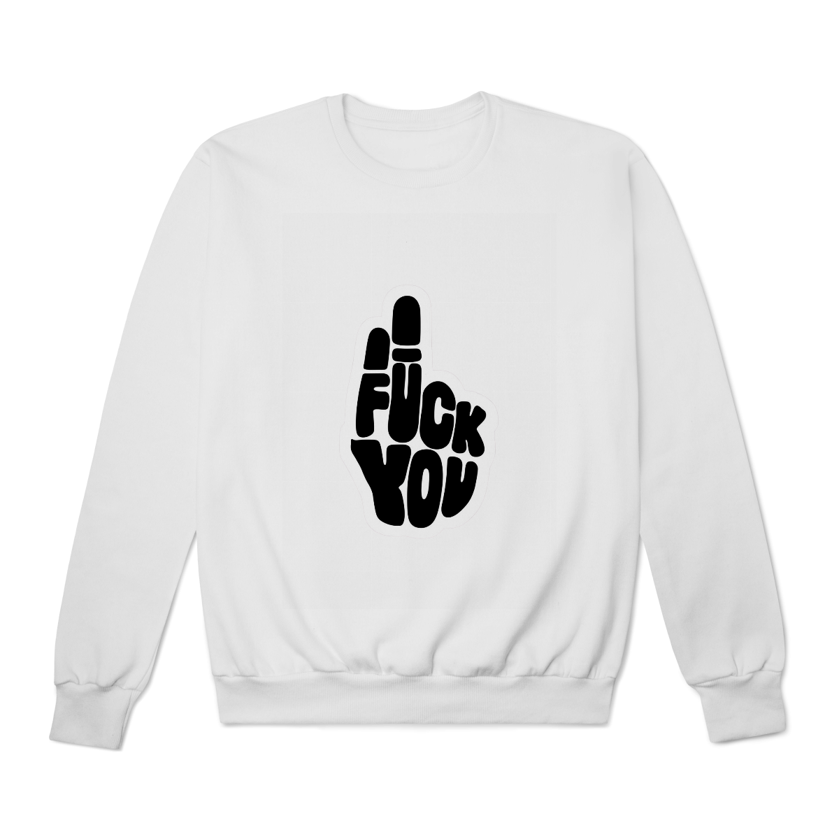 Moletom Quality Fechado Fuck You