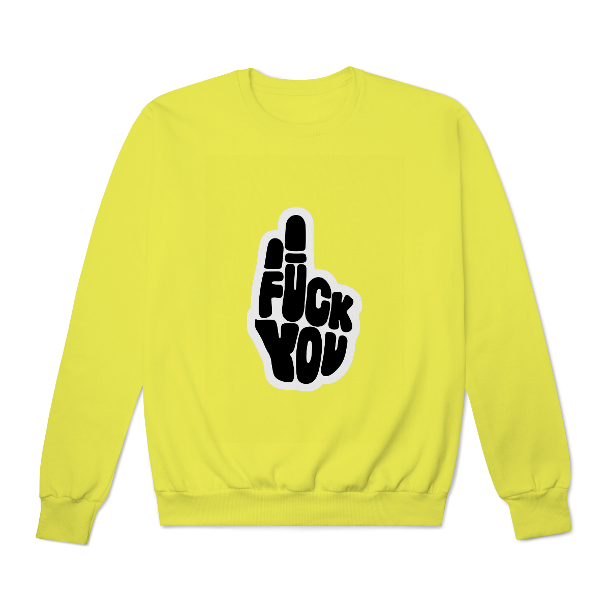 Moletom Quality Fechado Fuck You