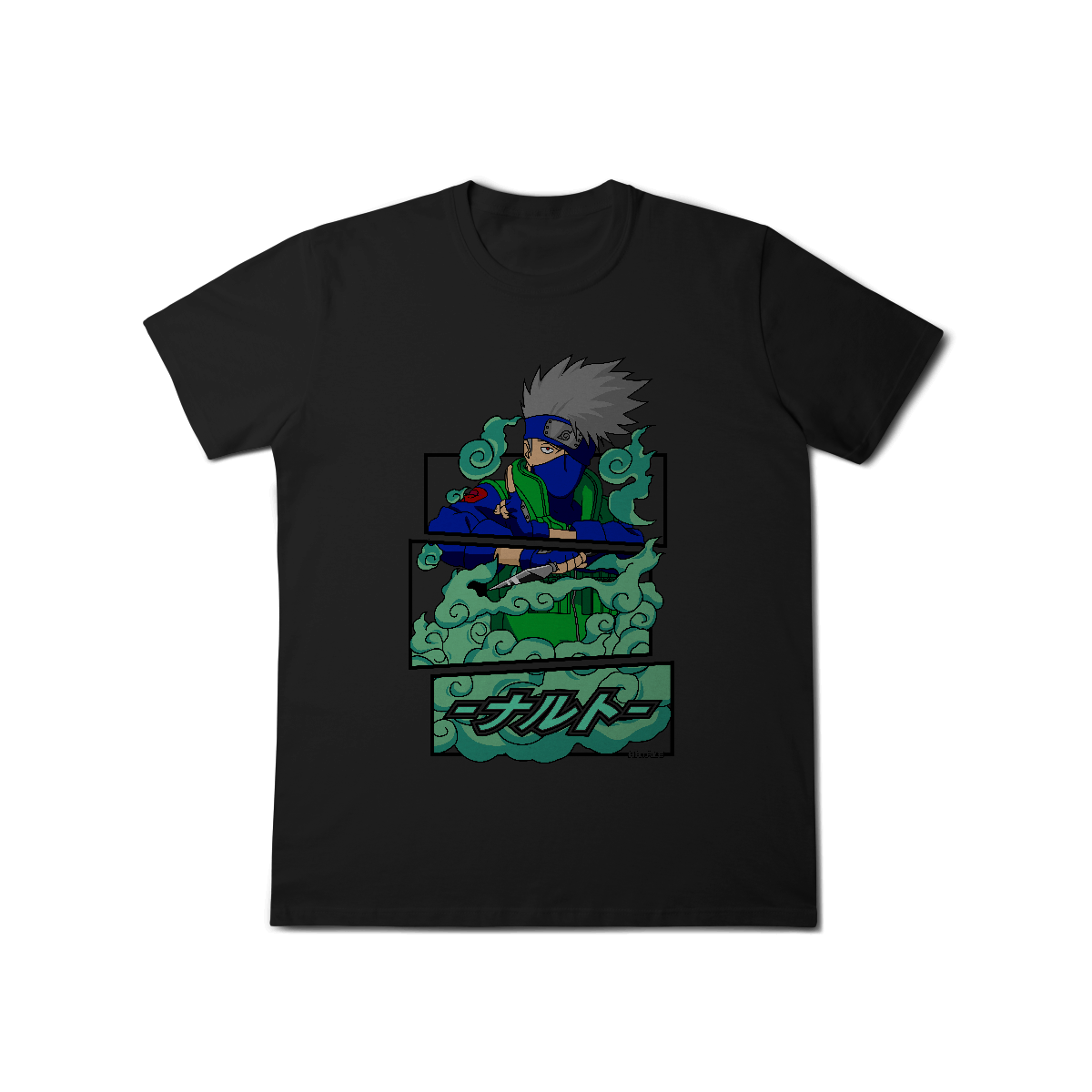 Camisa T-Shirt Classic Kakashi Hatake Clássico