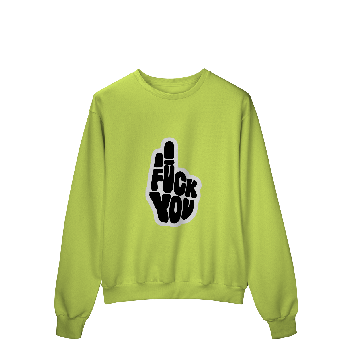Moletom Quality Fechado Fuck You
