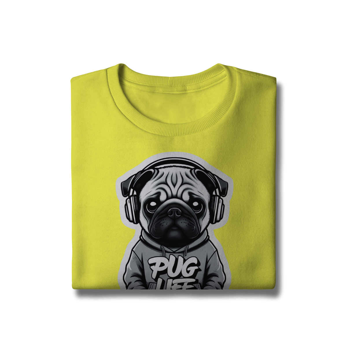 Moletom Quality Fechado Pug Life