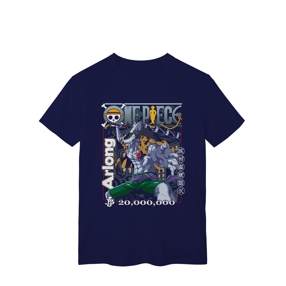 Camisa T-Shirt Classic Arlong One Piece