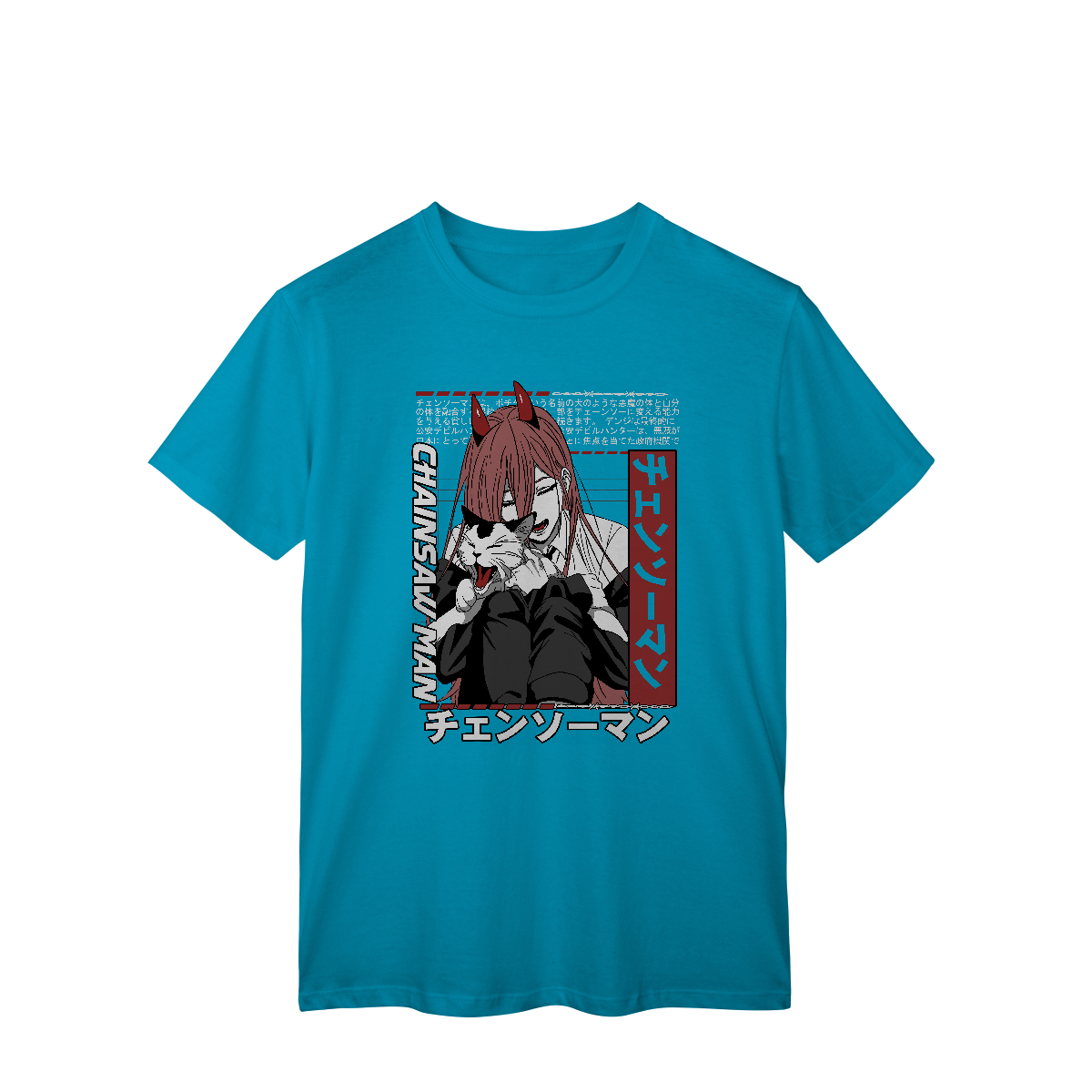 Camisa T-Shirt Classic Power Sedutora Chainsaw Man