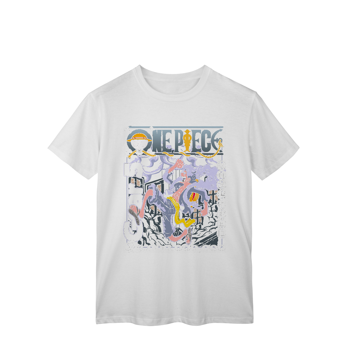 Camisa T-Shirt Classic Lufy Gear 5