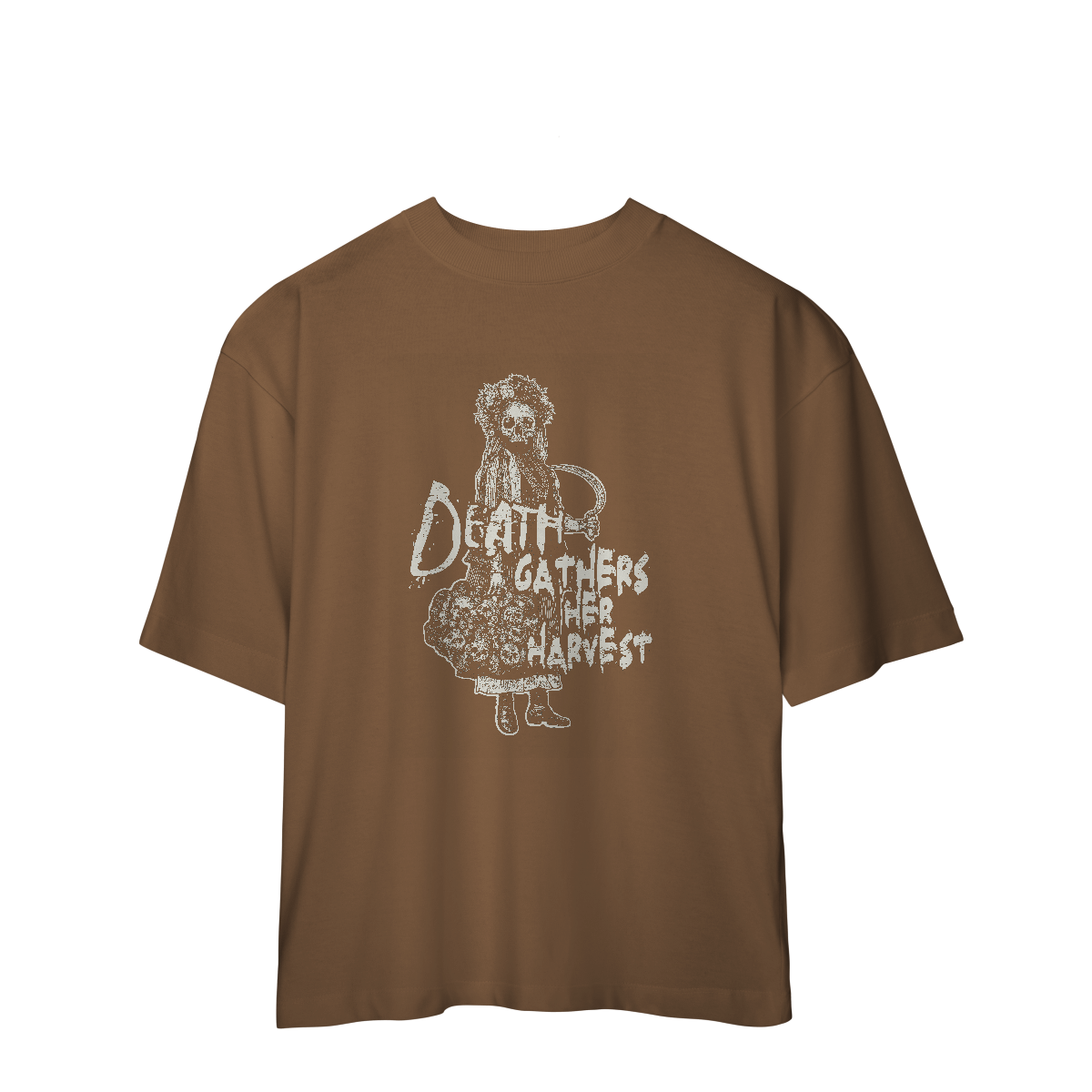 Camiseta Oversized Death Gangster her harvest
