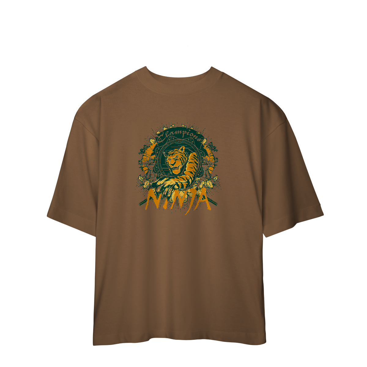 Camiseta Oversized Pantera Ninja