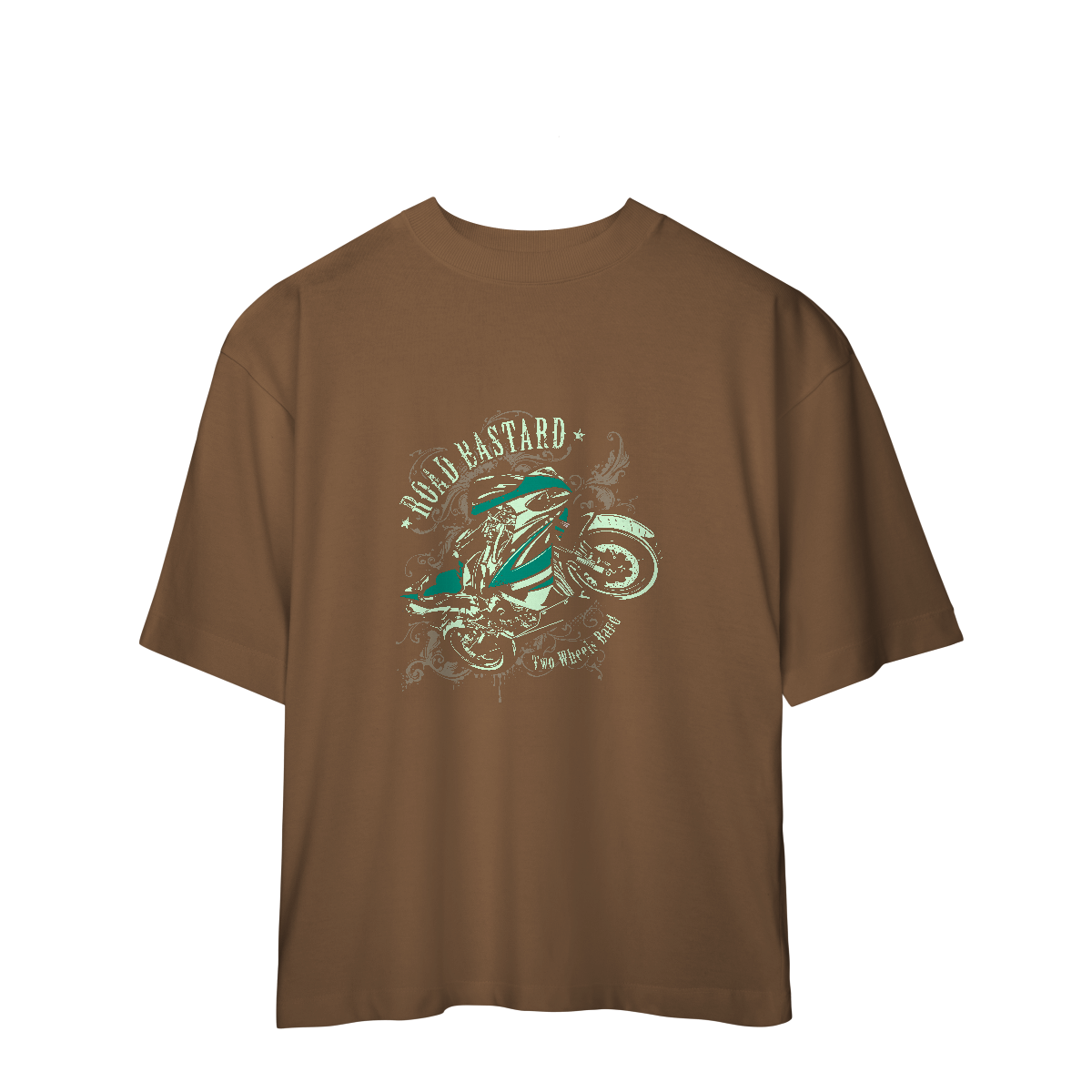 Camiseta Oversized Moto Rider