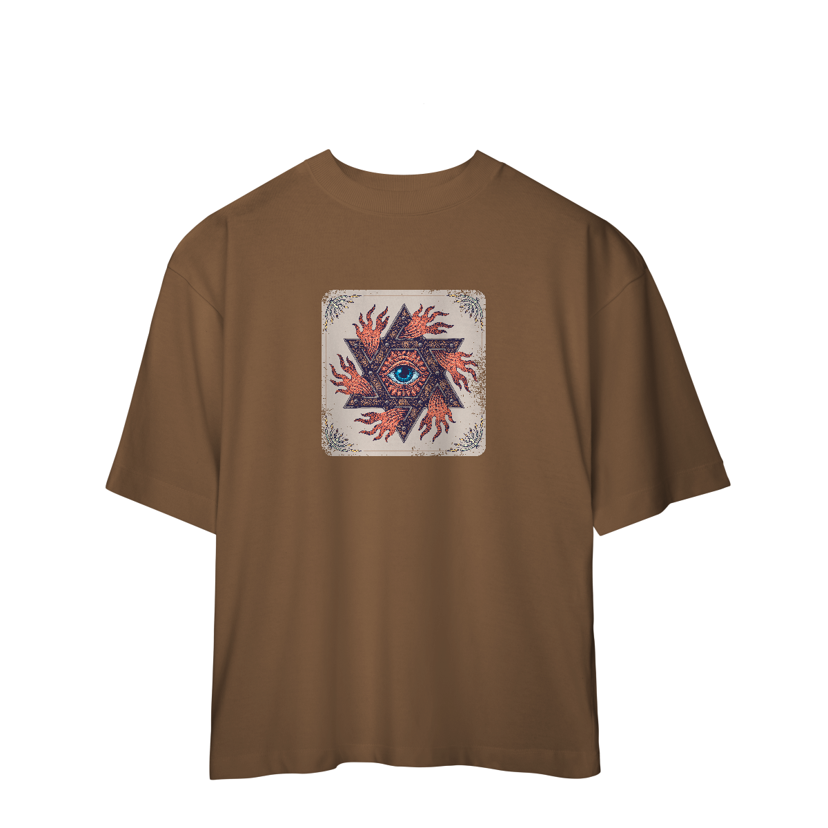 Camiseta Oversized Estrela de Davi