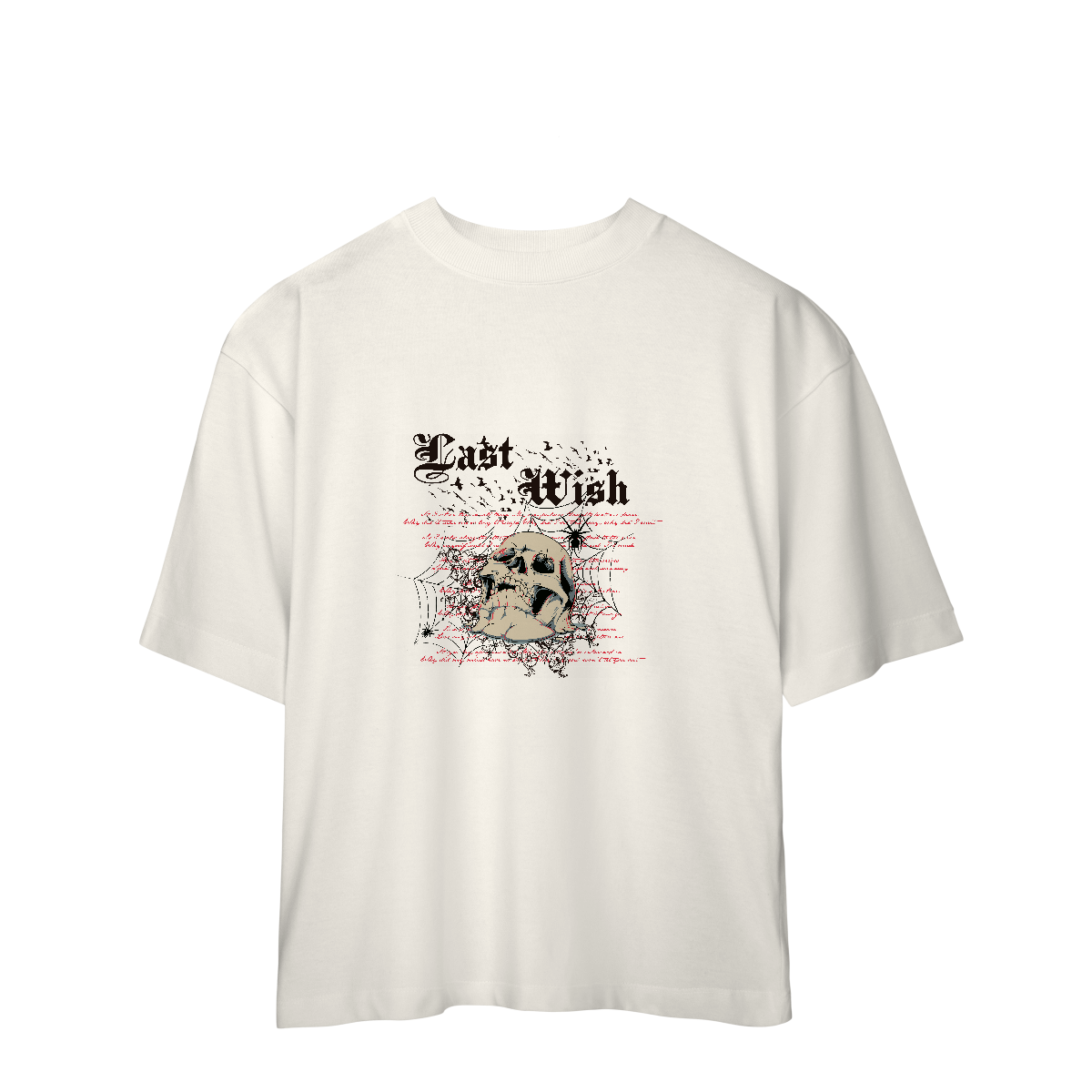 Camiseta Oversized Last Wish