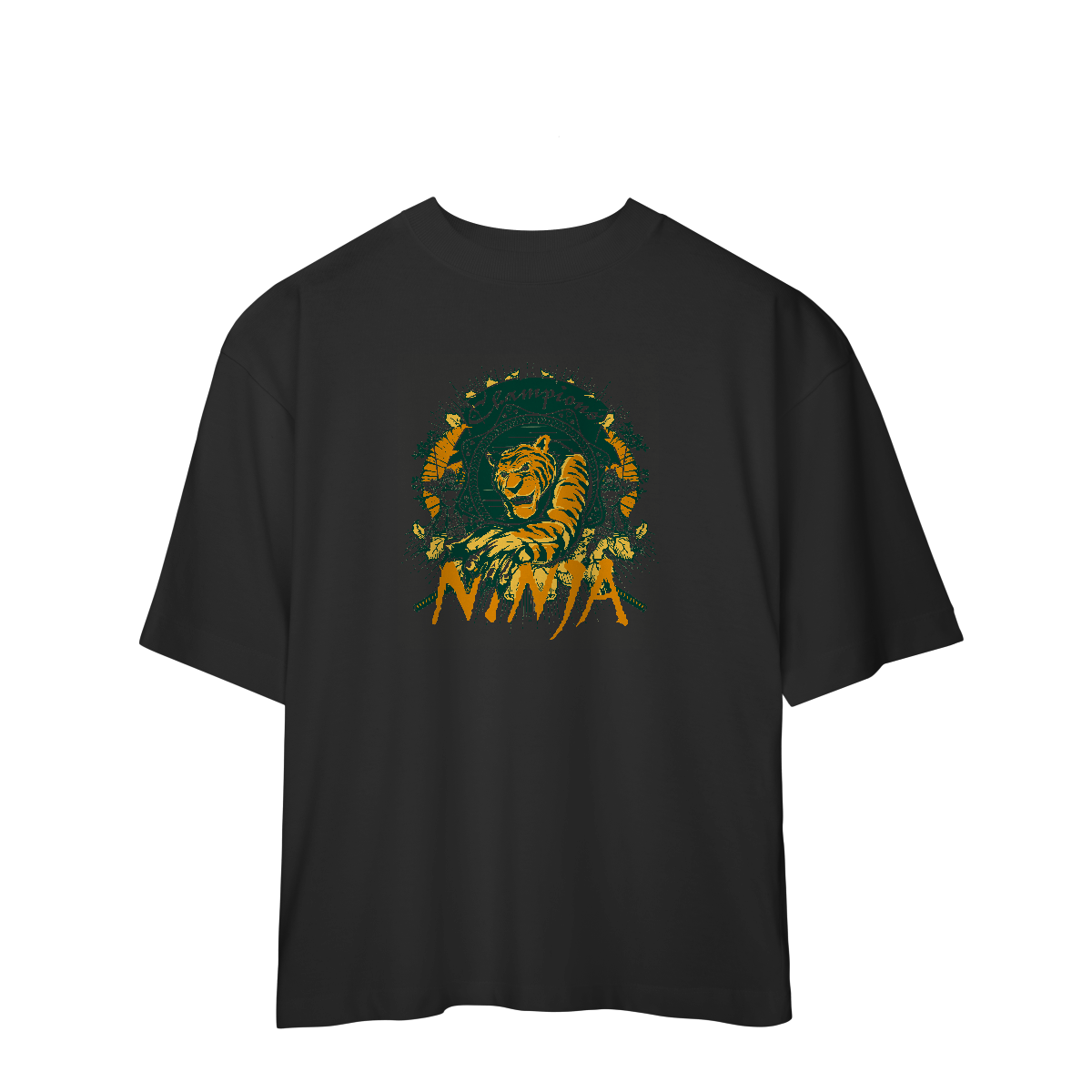 Camiseta Oversized Pantera Ninja