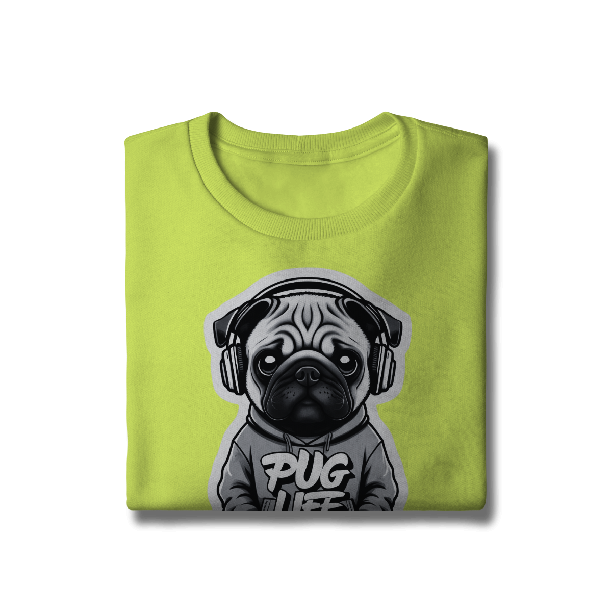 Moletom Quality Fechado Pug Life