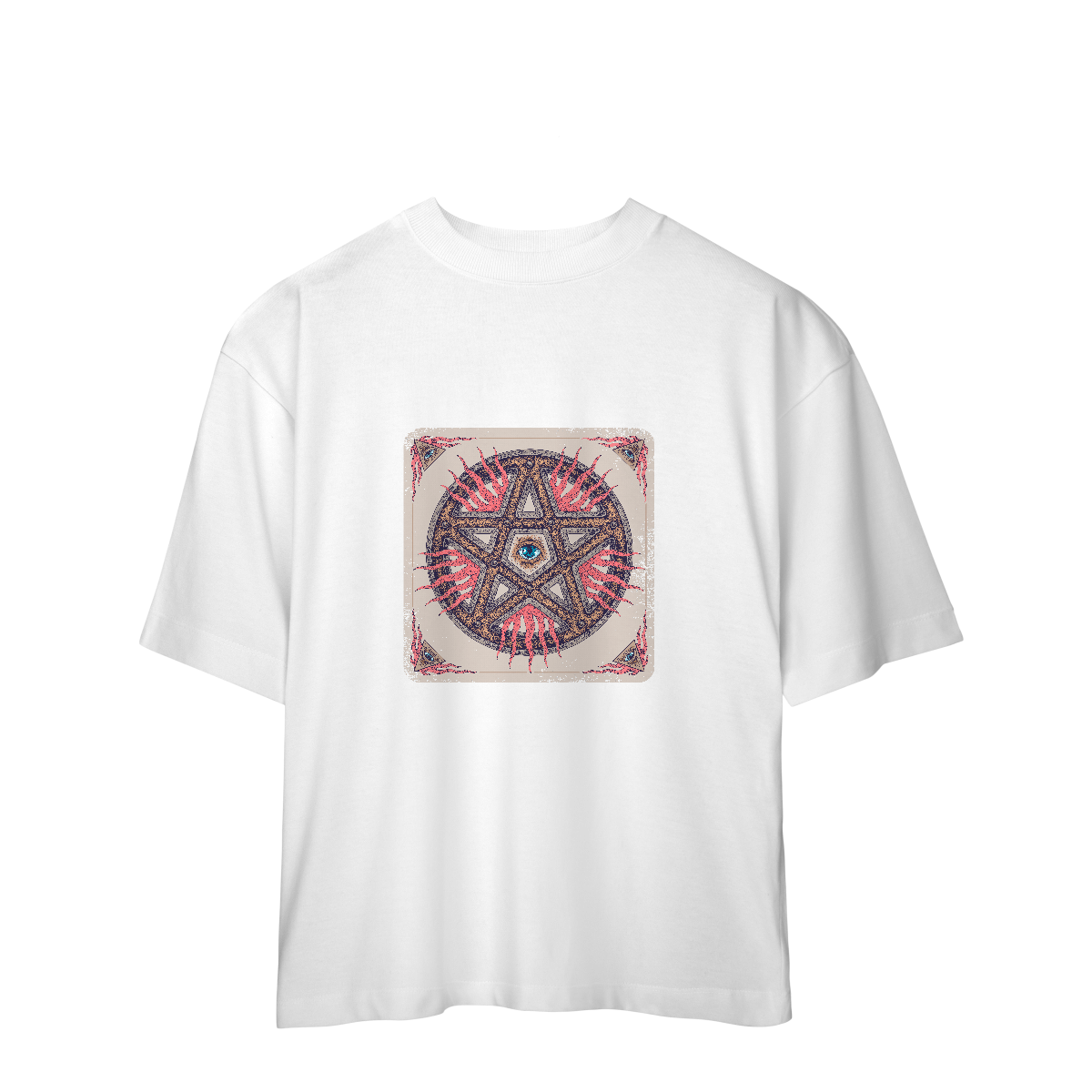 Camiseta Oversized Star of King David