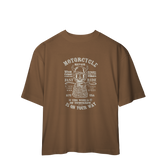 Camiseta Oversized Motorcicle Is On Your Day