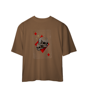 Camiseta Oversized Game Skulls