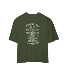 Camiseta Oversized Motorcicle Is On Your Day