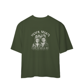 Camiseta Oversized Macabre Sisters